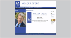 Desktop Screenshot of holgergrebe.de